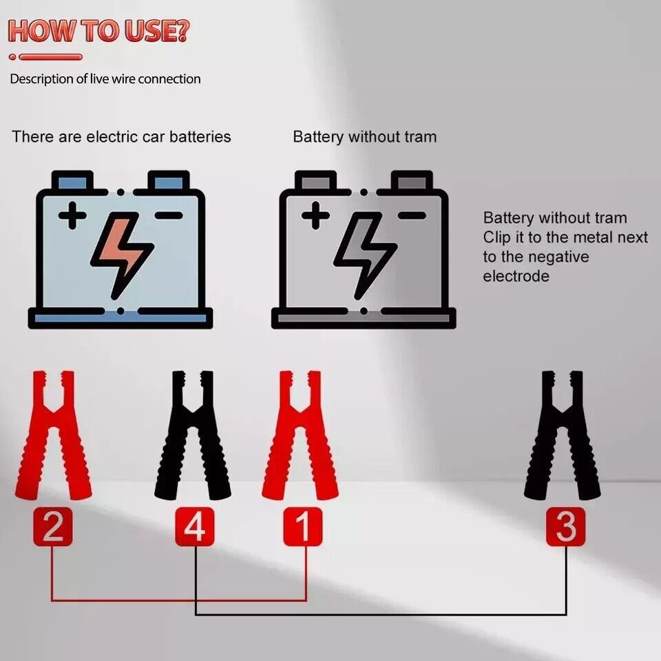 AUTO Batterie Starthilfekabel