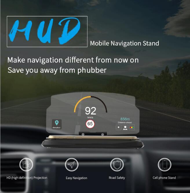 📱 Smartphone Head-up Display fürs Auto – HUD Halterung für Windschutzscheibe – Navigation im Sichtfeld