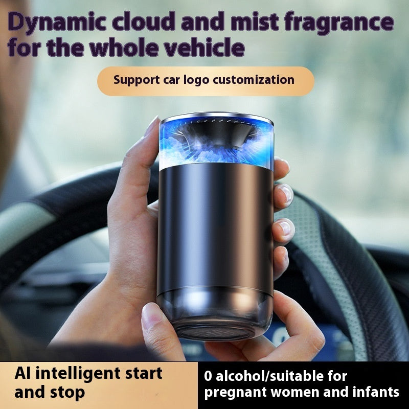 Auto Aromatherapie Diffuser – Wolken-Nebel Luftauffrischer & Dekoration mit natürlichem Duft