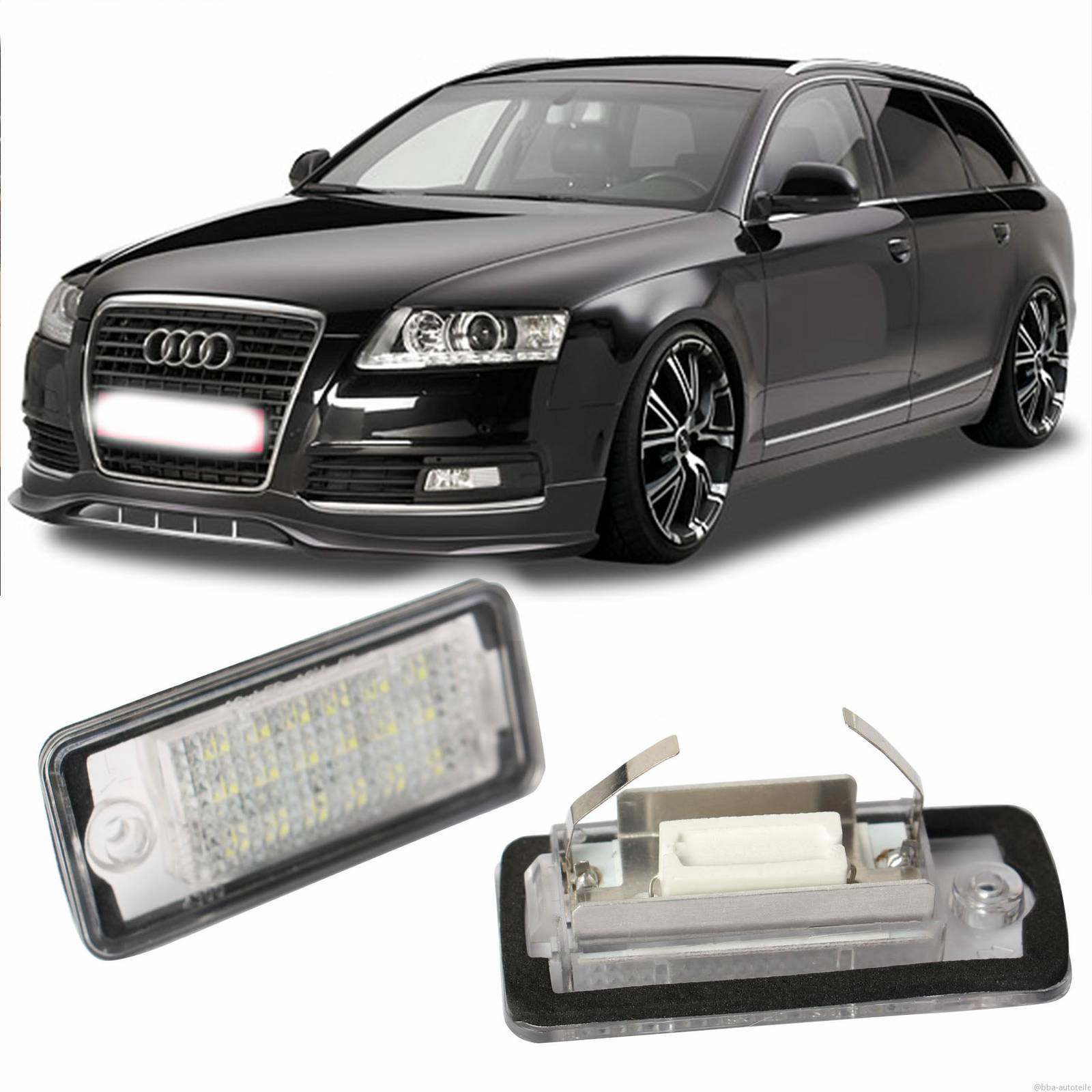 💡 Original LED-Kennzeichenbeleuchtung – für Audi A4 (8E B6/B7), A6 (4F)
