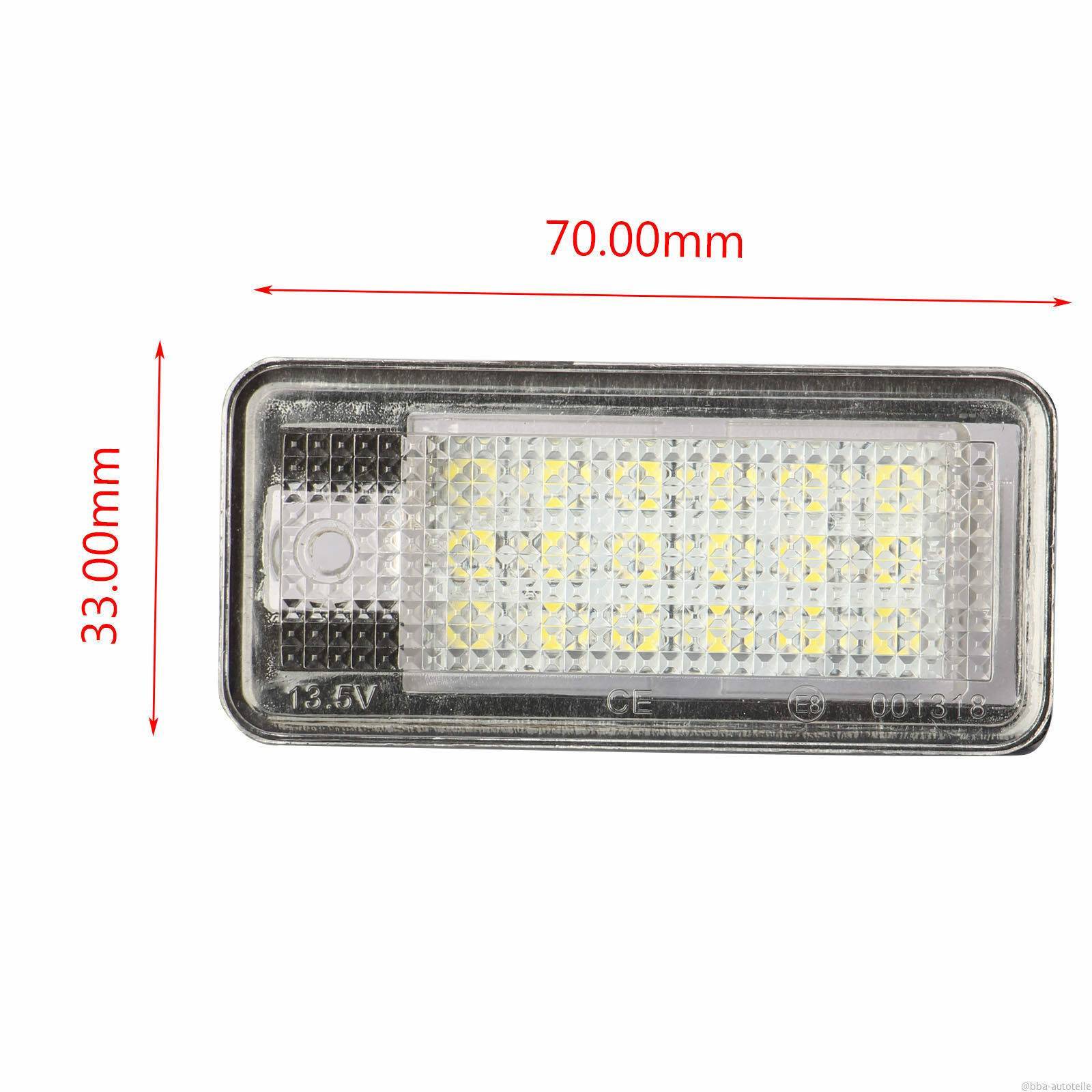💡 Original LED-Kennzeichenbeleuchtung – für Audi A4 (8E B6/B7), A6 (4F)