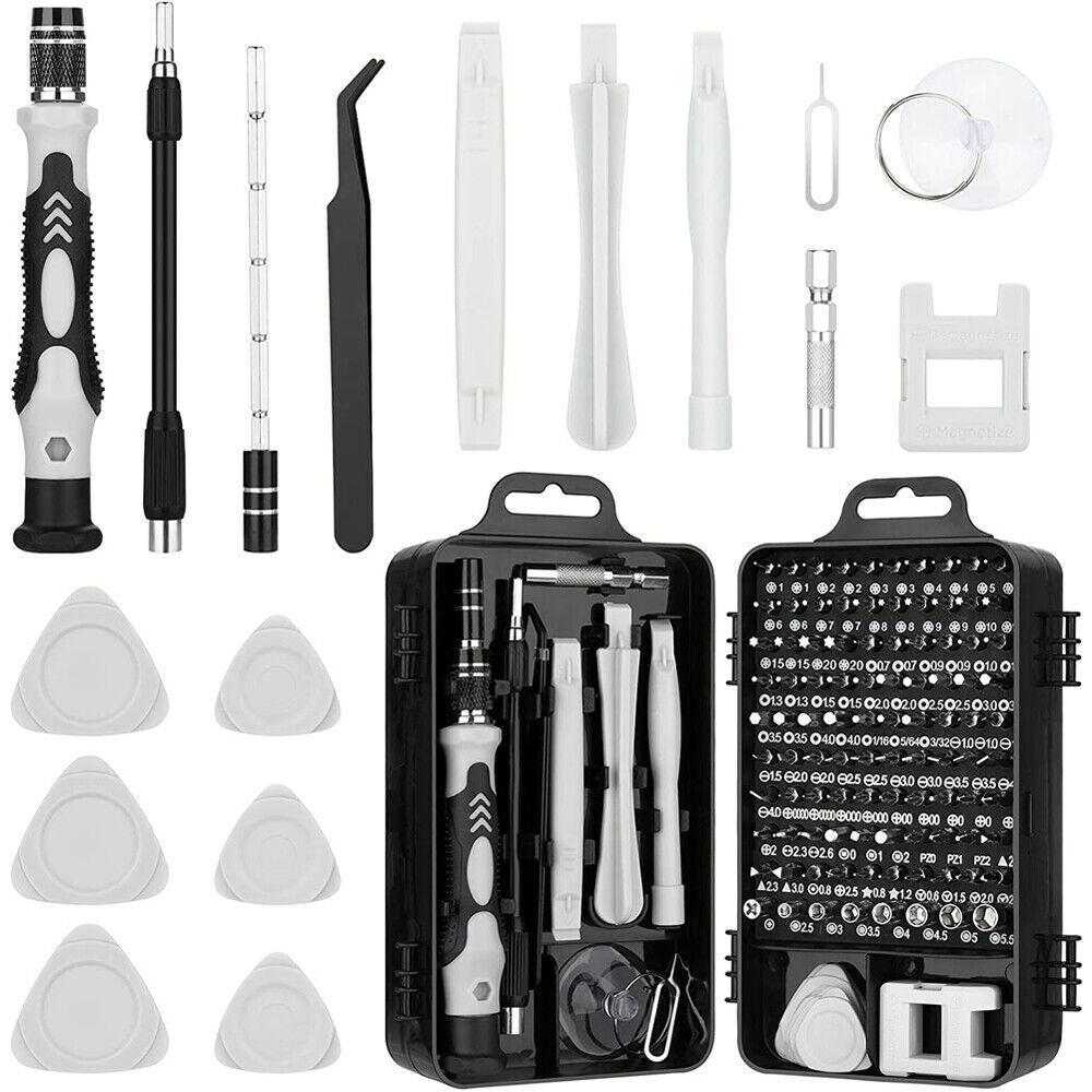 Torx Präzisions-Schraubendreher Set – Mini Bit-Set für Handy, Laptop, Uhr & Elektronik 115-tlg