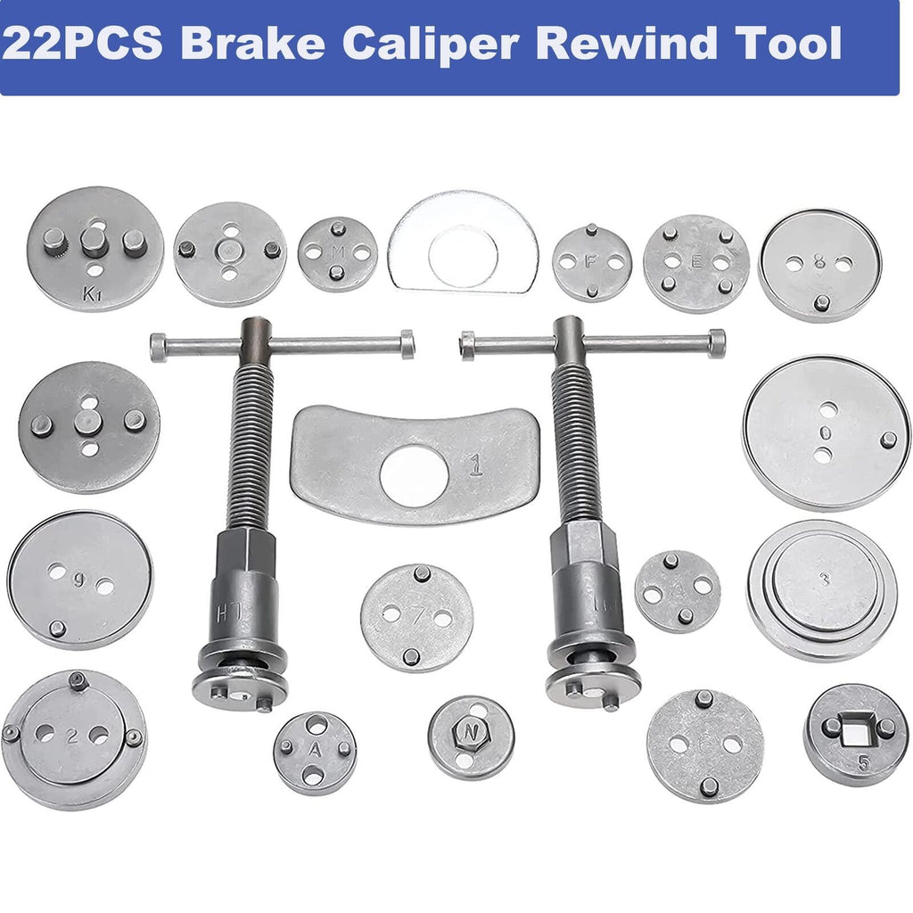 Bremskolbenrücksteller Werkzeug Set 23-tlg – Für VW, Opel, Ford, BMW usw.