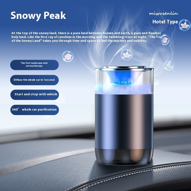 Auto Aromatherapie Diffuser – Wolken-Nebel Luftauffrischer & Dekoration mit natürlichem Duft