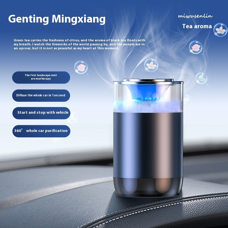 Auto Aromatherapie Diffuser – Wolken-Nebel Luftauffrischer & Dekoration mit natürlichem Duft