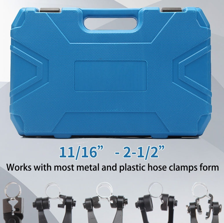 🔧 11-tlg. Schlauchklemmenzangen Set – für Schlauchschellen & Federbandschellen